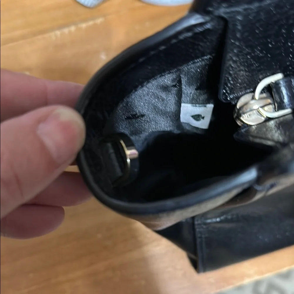 Kate Spade Black Leather Tote Bag 🔥 - Picture 6 of 6
